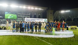 Azerbaijani President watched FIFA U-17 Women`s World Cup final game (PHOTO)