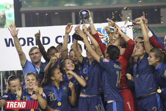 France national team wins FIFA U-17 Women World Cup