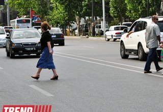 В Азербайджане большинство ДТП связано с наездом на пешеходов
