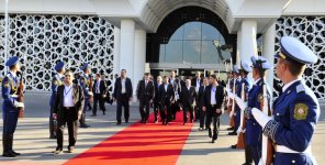 Завершились визиты президента Ирана и премьера Турции в Азербайджан (ФОТО)