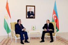 Ilham Aliyev meets with Prime Minister of Turkey and presidents of Tajikistan and Pakistan (PHOTO)