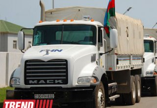 Azerbaijan sends humanitarian aid to residents of Derbent