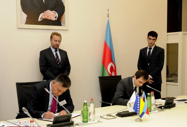 AZPROMO Bosniya və Herseqovinanın Ticarət Palatası ilə anlaşma memorandumu imzalayıb (FOTO)