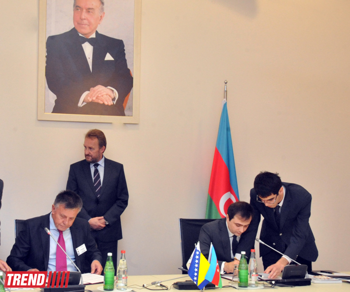 AZPROMO подписал с Торговой палатой Боснии и Герцеговины меморандум о взаимопонимании (ФОТО)
