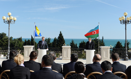 Президент Ильхам Алиев: Азербайджан и Босния и Герцеговина будут активнее работать в экономической сфере (ФОТО)