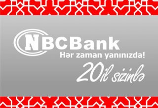“NBC Bank” 14 fazilik gəlirliliklə yubiley depoziti buraxıb