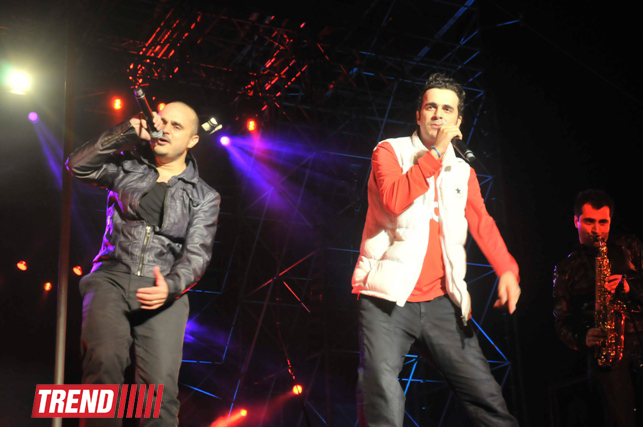 Азербайджанские звезды зажгли на концерте, посвященном  City Challenge Baku-2012 (фотосессия)