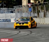 Car tricks demonstrated within City Challenge race in Baku (PHOTO)