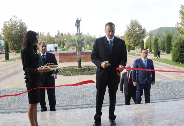 President Ilham Aliyev inaugurates Heydar Aliyev Center in Beylagan (PHOTO)