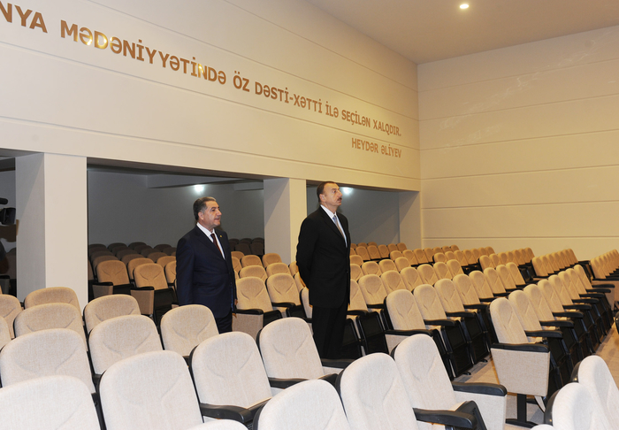 İlham Əliyev Beyləqanda Mədəniyyət Sarayının açılışında iştirak edib (FOTO)