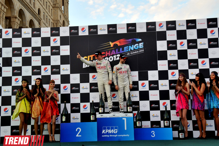 Bakıda "City Challenge" yarışlarının GT3 finalının qalibi müəyyənləşib (FOTO)