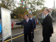 President Ilham Aliyev attends opening of Beylagan-Kabirli-Baharabad highway (PHOTO)
