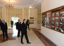 İlham Əliyev YAP Saatlı rayon təşkilatının inzibati binasının açılışında iştirak edib (FOTO) - Gallery Thumbnail