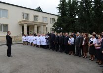 President Ilham Aliyev inspects Saatli Central Hospital after major overhaul (PHOTO)