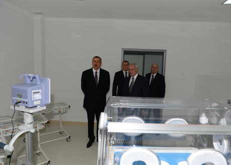 President Ilham Aliyev inspects Saatli Central Hospital after major overhaul (PHOTO)