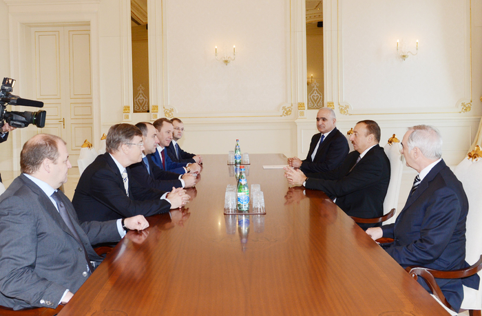 Azerbaijani President receives head of Karachay-Cherkessia Republic