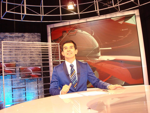 Первые фото Салеха Багирова в качестве телеведущего турецкого канала (фото)