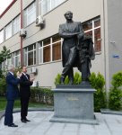 Azərbaycan Prezidenti İlham Əliyev Bülbülün xatirəsinə ucaldılmış abidənin açılışında iştirak edib (FOTO)