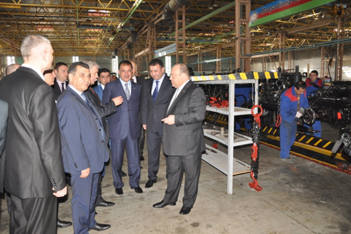 На Гянджинском автозаводе проделана большая работа - вице-премьер Беларуси (ФОТО)