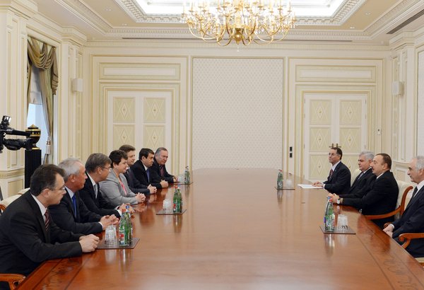 Azerbaijani President receives deputy speaker of Russian Federal Assembly`s Federation Council