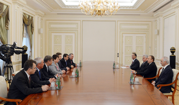 Президент Азербайджана принял вице-спикера Совфеда России