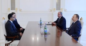 President Ilham Aliyev receives CEO of Internet Corporation for Assigned Names and Numbers