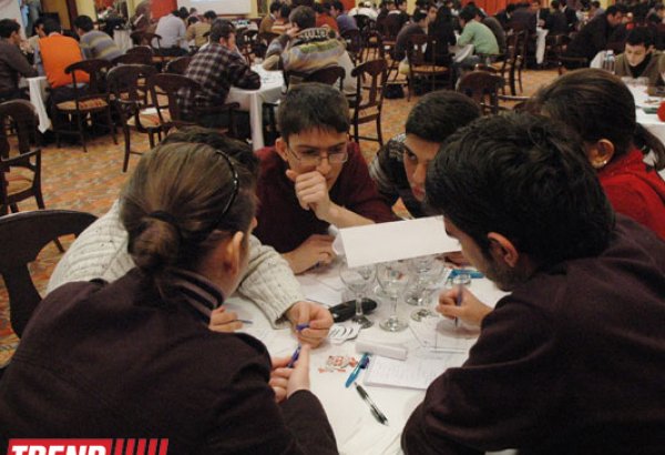 В Шабране прошел турнир по интеллектуальным играм среди школьников