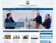 Design of Azerbaijani President’s official website modernised (PHOTO)