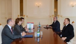 Azerbaijani President receives European Commission Vice-President for Digital Agenda