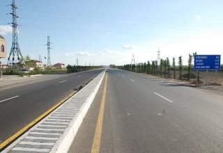 На новых дорогах Азербайджана устанавливаются знаки (ФОТО)