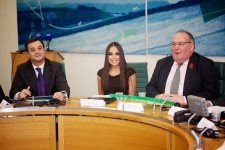 Leyla Aliyeva attends conference in UK parliament (PHOTO)