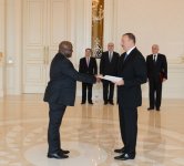 Президент Азербайджана принял верительные грамоты послов ряда стран (версия 8) (ФОТО)