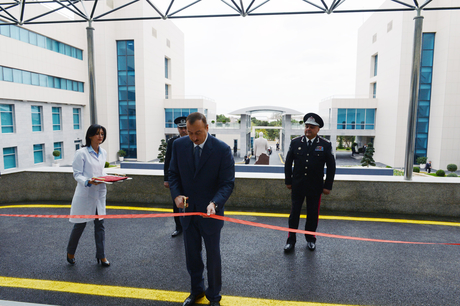 Azerbaijani President inaugurates military hospital of National Security Ministry (PHOTO)
