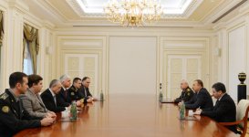 Президент Азербайджана принял министра обороны Украины