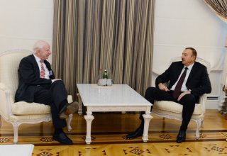 Azərbaycan Prezidenti Avropa Olimpiya Komitəsinin prezidentini qəbul edib