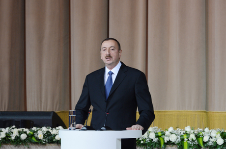 Президент Ильхам Алиев: В дальнейшем Азербайджан будет идти только путем развития (ФОТО)