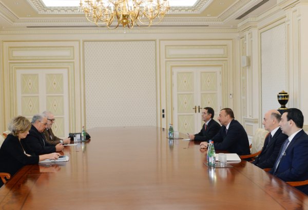 Azerbaijani President receives PACE co-rapporteurs