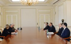 Azerbaijani President receives PACE co-rapporteurs - Gallery Thumbnail