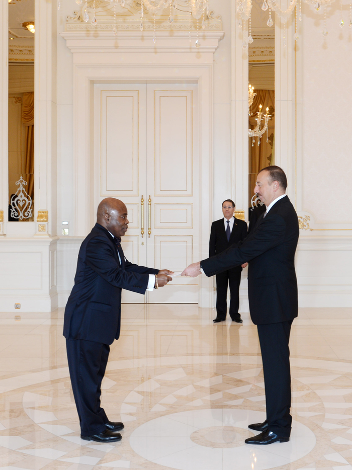 Azerbaijani President receives credentials from ambassadors of several countries