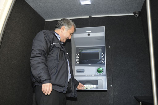 Azerbaijani AtaBank launches mobile ATM service (PHOTO)