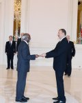 Azerbaijani President receives credentials from ambassadors of several countries (PHOTO) (UPDATE)