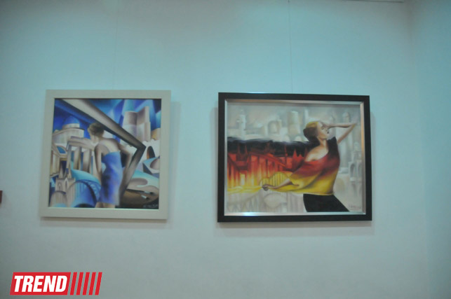 В Баку отметили пятилетие выставки-конкурса "Германия глазами одного художника" (фотосессия)