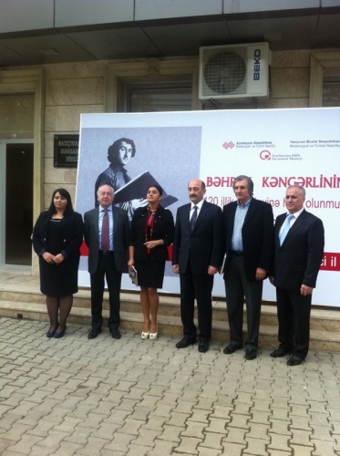 В Нахчыване открылась выставка, посвященная 120-летию художника Бахруза Кенгерли (фото)