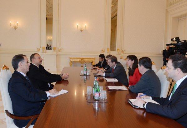 Azerbaijan`s President receives US delegation