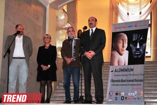 Bakıda "Alüminium" V Beynəlxalq Müasir İncəsənət Biennalesinin açılışı olub (FOTO)