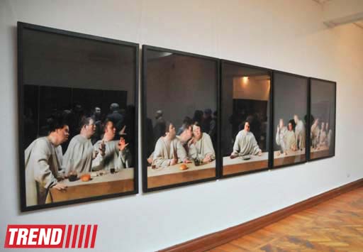 Bakıda "Alüminium" V Beynəlxalq Müasir İncəsənət Biennalesinin açılışı olub (FOTO) - Gallery Image