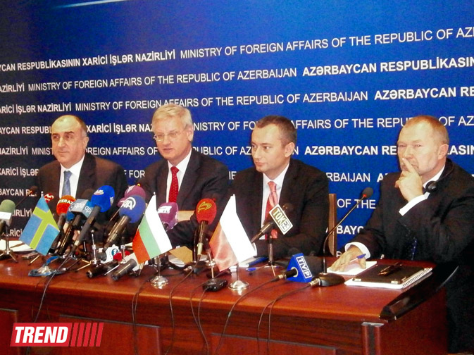 Heads of Foreign Ministries: EU interested in further cooperation with Azerbaijan (PHOTO)