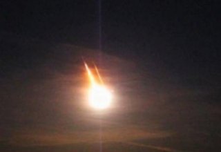 Rusiyaya meteorit düşüb