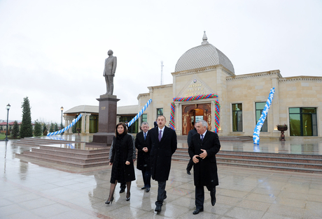 Azərbaycan Prezidenti İlham Əliyev Horadizdə Heydər Əliyev Parkının açılışında iştirak edib (FOTO)