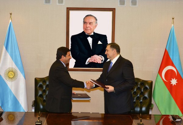 Азербайджан и Аргентина подписали соглашение о сотрудничестве в налоговой сфере
